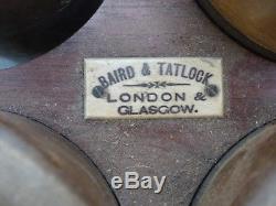 Antique Electric Spark BAIRD LEYDEN JAR Battery Wimshurst Ramsden Machine 1880