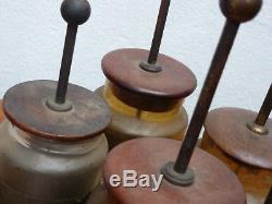 Antique Electric Spark BAIRD LEYDEN JAR Battery Wimshurst Ramsden Machine 1880