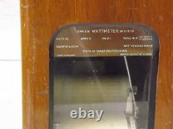 Antique Elliot Brothers Wattmeter Watt Meter Vintage Electrical Device