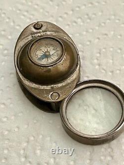 Antique English Pocket Magnifying Glass