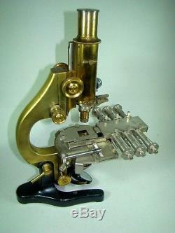 Antique Ernst Leitz Wetzlar Petrographic Microscope With Integration Stage