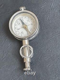 Antique French WW1 WWII Era pocket combination compass & binoculars