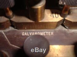 Antique Gambrell Bros. 1916 Decade Resistance Box Shunt Combo for Galvanometer
