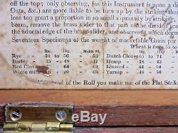 Antique Georgian Brass Corn Balance Scales Chrondrometer Watkins Charing Cross