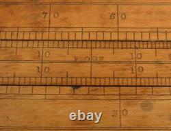 Antique Georgian Dicas Patentee Liverpool Comparative Proof Excise Slide Rule