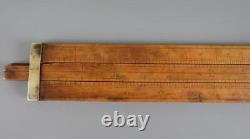 Antique Georgian Dicas Patentee Liverpool Comparative Proof Excise Slide Rule