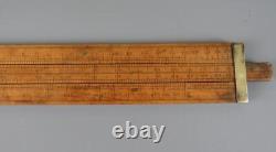 Antique Georgian Dicas Patentee Liverpool Comparative Proof Excise Slide Rule