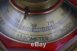 Antique Germany Instrument Compass Thermometer Barometer Hygrometer Munchen