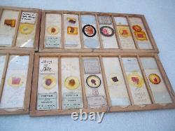 Antique Glass Microscope Slides