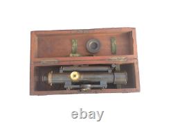 Antique Keyzor & Bendon Telescope Theodolite In Box Scientific Instrument c1850s