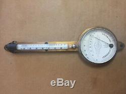 Antique Lambrecht's Polymeter thermometer/barameter