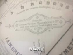 Antique Lambrecht's Polymeter thermometer/barameter