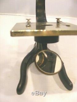 Antique Leitz Microscope Brass