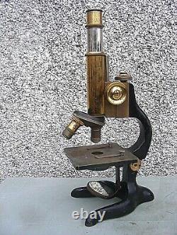 Antique Leitz Microscope Leitz Wetzlar Brass