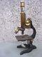 Antique Leitz Microscope Leitz Wetzlar Brass