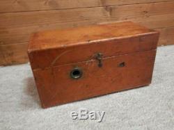 Antique Medical Doctors Quack Tool Magneto-Electric Machine In Wooden Box