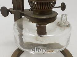 Antique Microscope Oil Lamp