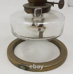 Antique Microscope Oil Lamp