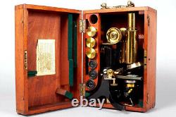 Antique Microscope Swift & Son`s London aprox 1900s in Box