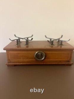 Antique Napoleon 111 wooden weighing scales (circa 1880)