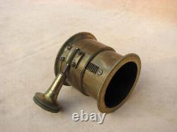 Antique Negretti & Zambra brass lens