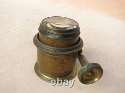 Antique Negretti & Zambra brass lens circa 1900 free UK P&P