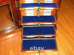 Antique Oak Microscope Slide Cabinet. For 504 Slides