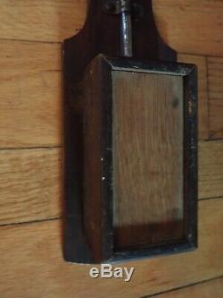 Antique Oak Stick Barometer Emil Andersson Stockholm Scientific Instrument 19thC