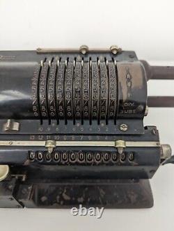 Antique Original Odhner Adding Machine Mechanical Calculator Model OM5