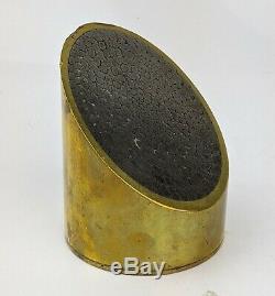 Antique Paperweight Cross Section of rope Cable Electrical / Telegraph