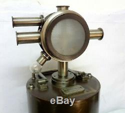 Antique Paris Nuclear Radiation Measuring Device Ionization Chamber Lab Electric
