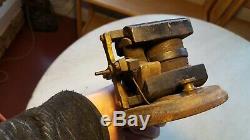 Antique Patent 1899 Electric Motor Bi Polar Cast Iron Base ODDO-Toy Fan Project