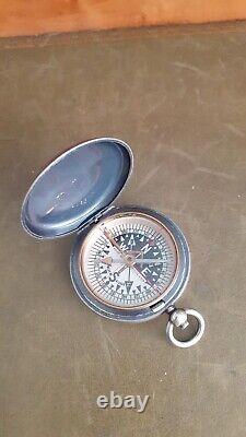 Antique Pocket Watch MAGNETIC COMPASS Reg No 416645