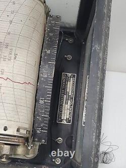 Antique Recording Voltmeter C-21 General Electric watt meter Machine Gauge