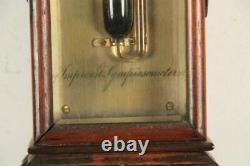 Antique Rosewood Marine Stick Barometer Sympiesometer Gray Strand Liverpool