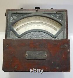 Antique Scientific Device Brown Instrument Co Patent 1916 Measures Temperature