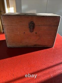 Antique Seiler Instruments Company Theodolite In A LEITZ antique Wooden Box