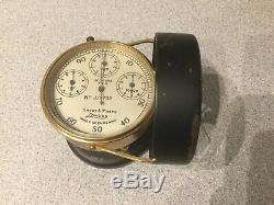 Antique / Short & Mason London, Air Flow Anemometer, in Original Leather Case