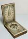 Antique Signed German Diptych Portable Sundial c. 1830