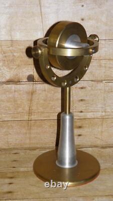 Antique Solid Brass Self-Balancing Demonstration Gravitational Gyroscope