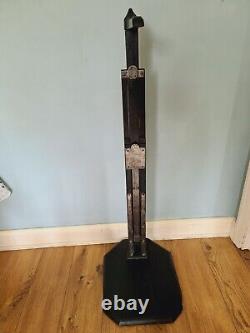 Antique Somatometre Lavergne Poitiers 1844 French Pharmacy Height Measure Stand