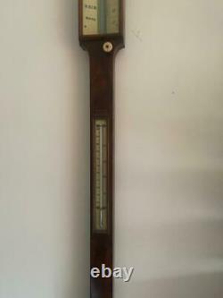 Antique Stick Barometer Style of Negretti & Zambra Circa 1900