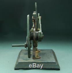 Antique Stoelting Cut Away Cast Iron Brass Steam Engine Demonstrator Sample