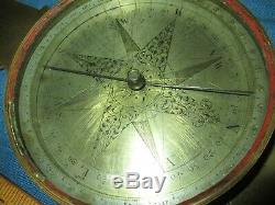 Antique Surveying Compass Late 18th, Early 19th Entury
