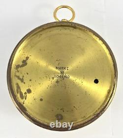 Antique T. Wheeler Mark I Brass Compensated Barometer