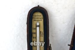 Antique Travelling Thermometer Pocket By Cooper Madon & Co Bombay Original Case
