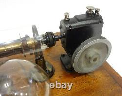 Antique Very Rare Boulitte Paris French Electric Motor Centrifugal Speed Control