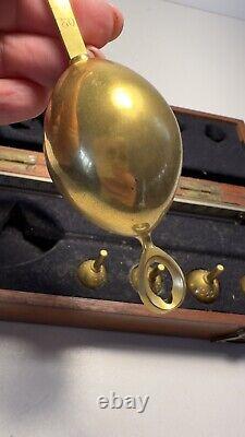 Antique Victorian Brass'Bate's Saccharometer' Garbutt Leeds