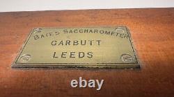 Antique Victorian Brass'Bate's Saccharometer' Garbutt Leeds