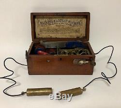 Antique Victorian Magneto Electric Shock Therapy Machine for Nervous Diseases